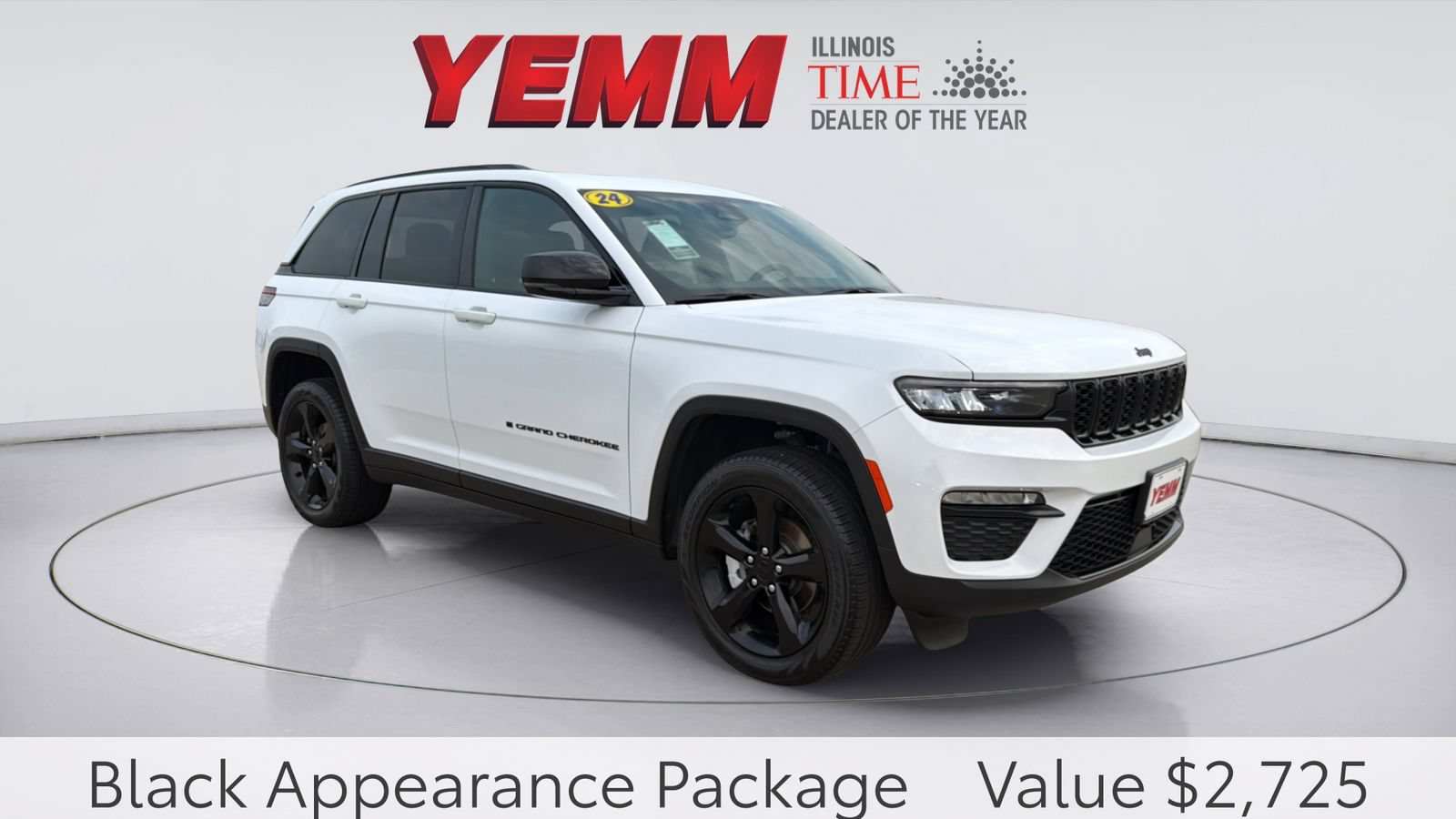 Used 2024 Jeep Grand Cherokee Limited w/ Black Appearance Package AWD/4WD image 1