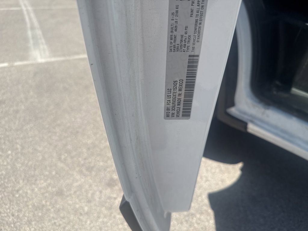 Used 2026 RAM ProMaster 2500 w/ Convenience Group FWD image 14