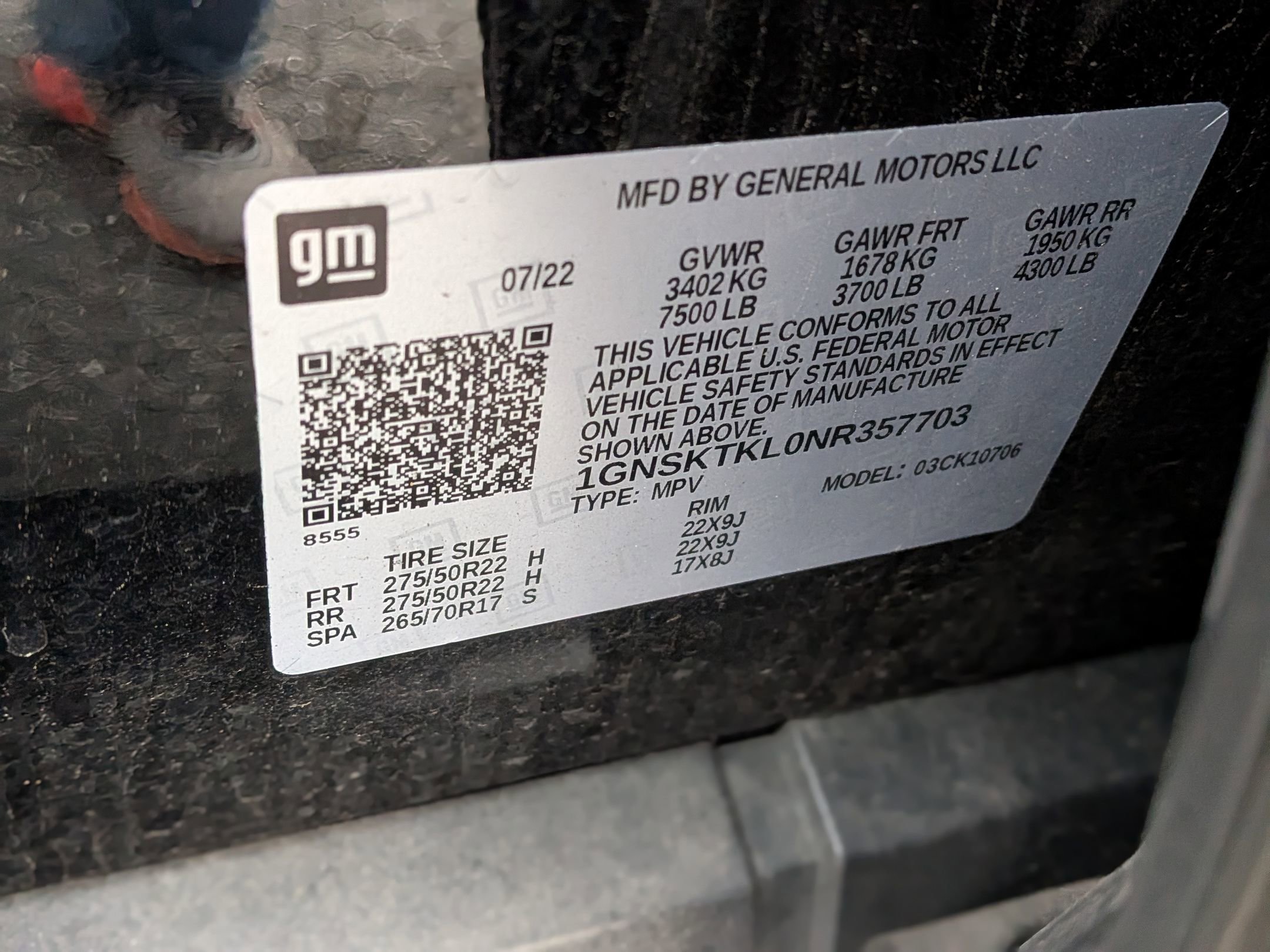 Used 2022 Chevrolet Tahoe High Country image 37