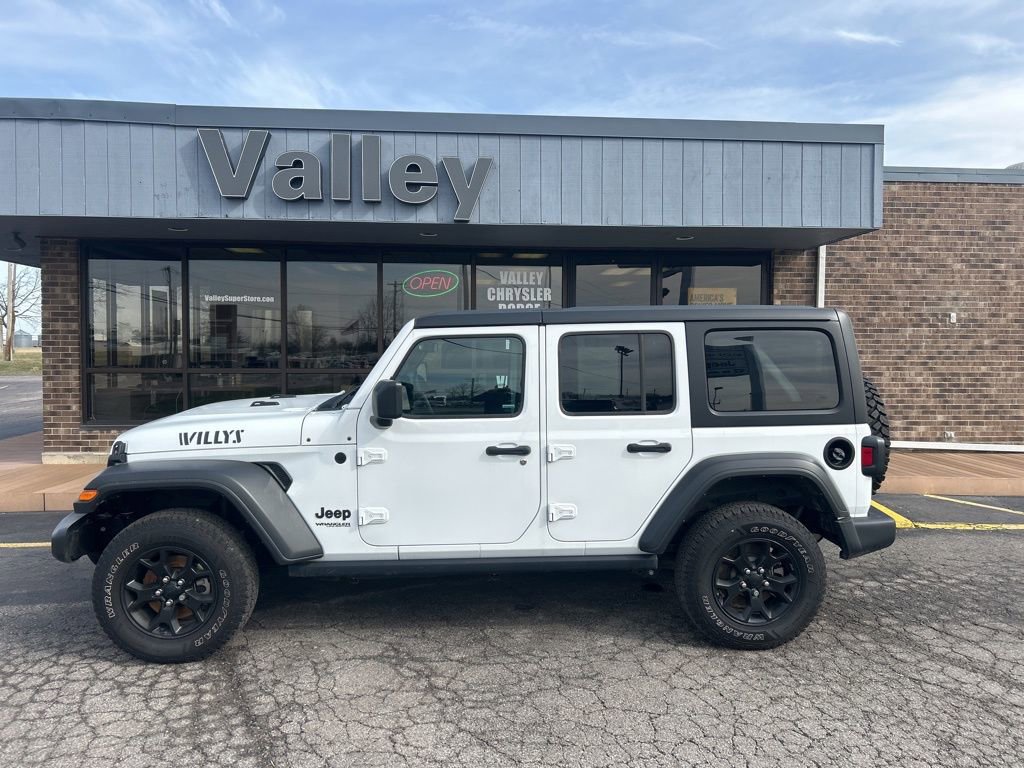 Used 2022 Jeep Wrangler Unlimited Sport AWD/4WD video 3