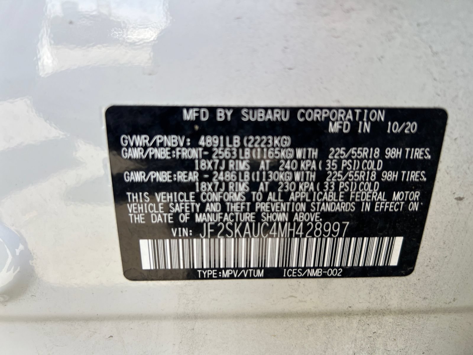 Used 2021 Subaru Forester Limited w/ Popular Package #3 AWD/4WD image 41