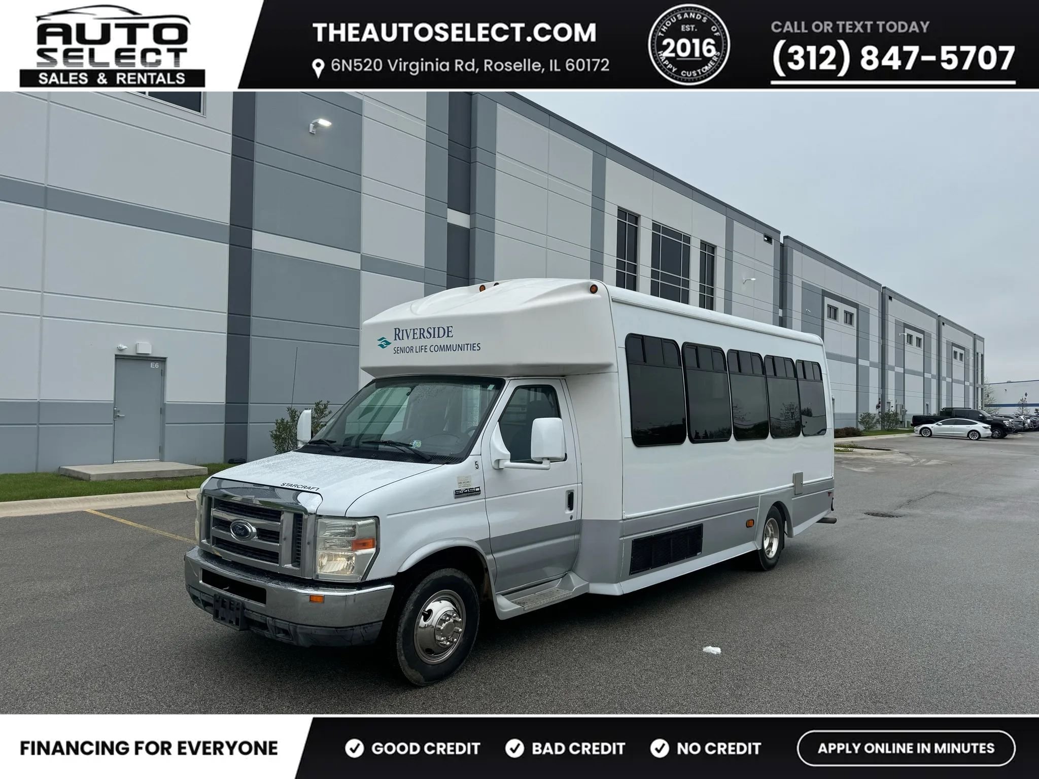Used 2011 Ford E-450 and Econoline 450 Super Duty w/ Shuttle Bus Prep Pkg