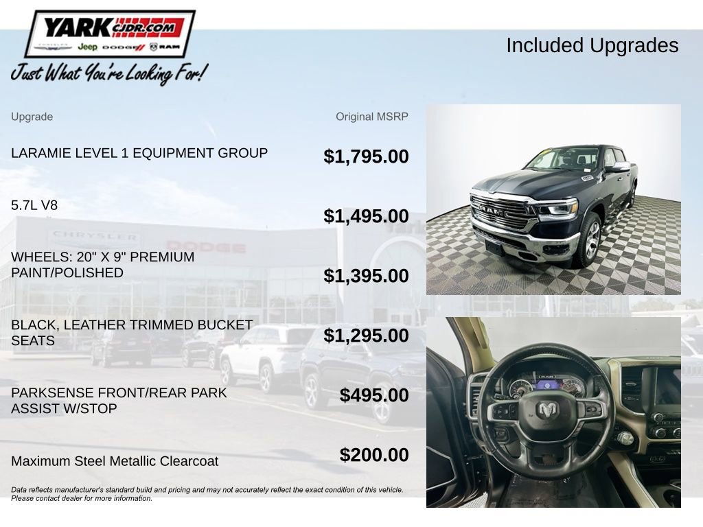 Certified 2020 RAM 1500 Laramie image 6