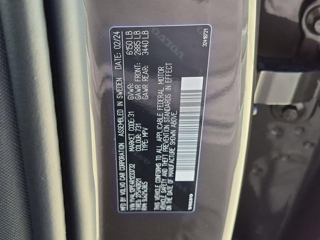 Certified 2024 Volvo XC90 B5 Plus w/ Protection Package Premier AWD/4WD image 28
