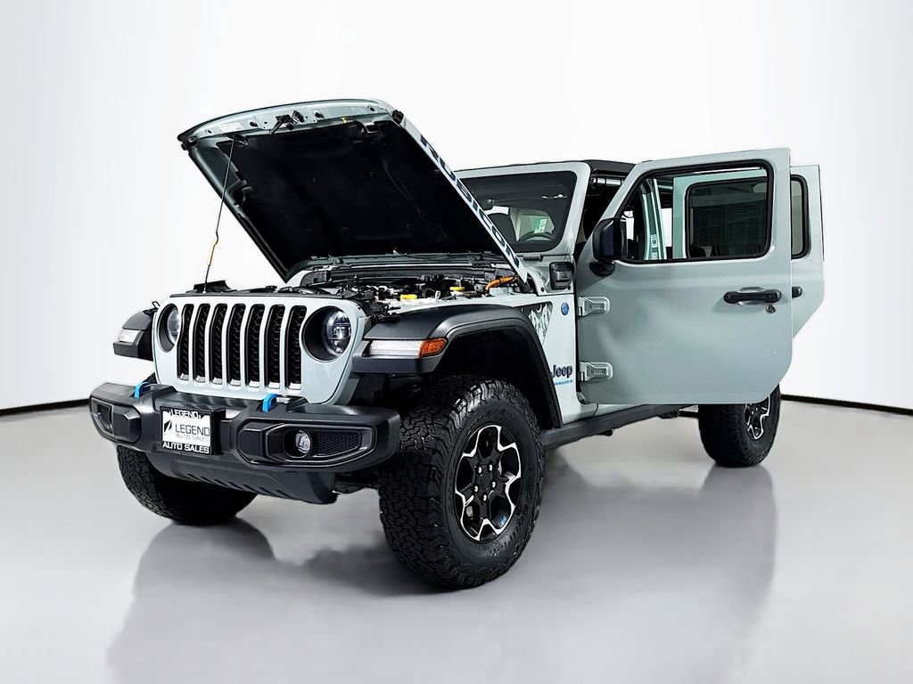Used 2023 Jeep Wrangler Unlimited Rubicon 4xe w/ Cold Weather Group image 22