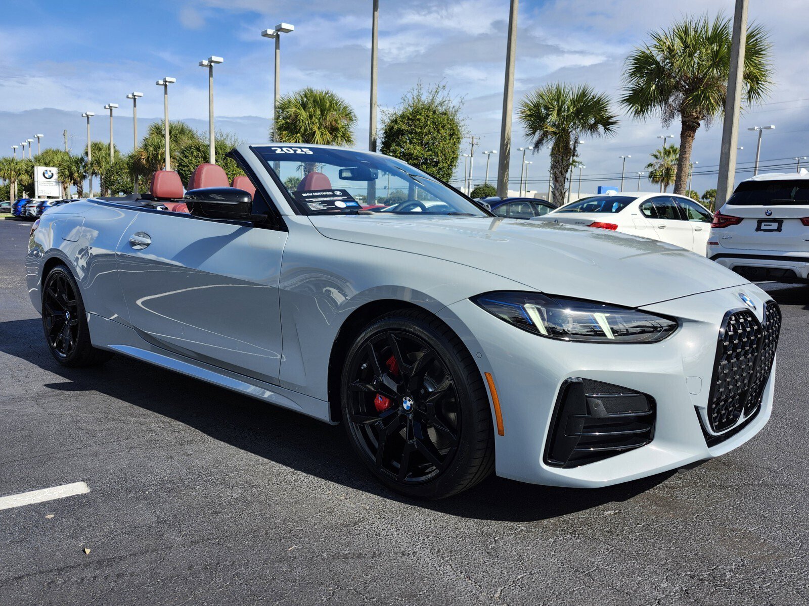 Certified 2025 BMW 430i Convertible w/ M Sport Package image 1