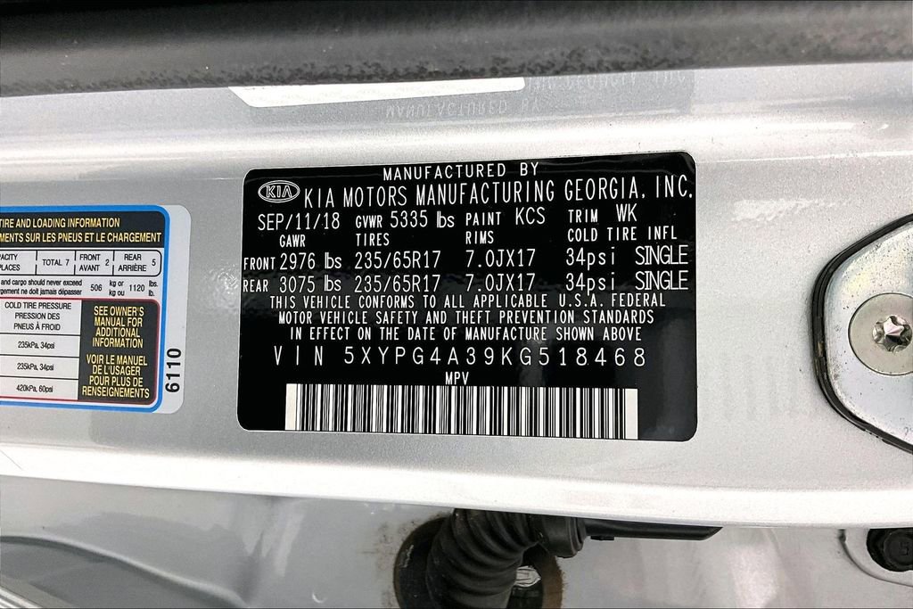 Used 2019 Kia Sorento L FWD image 42