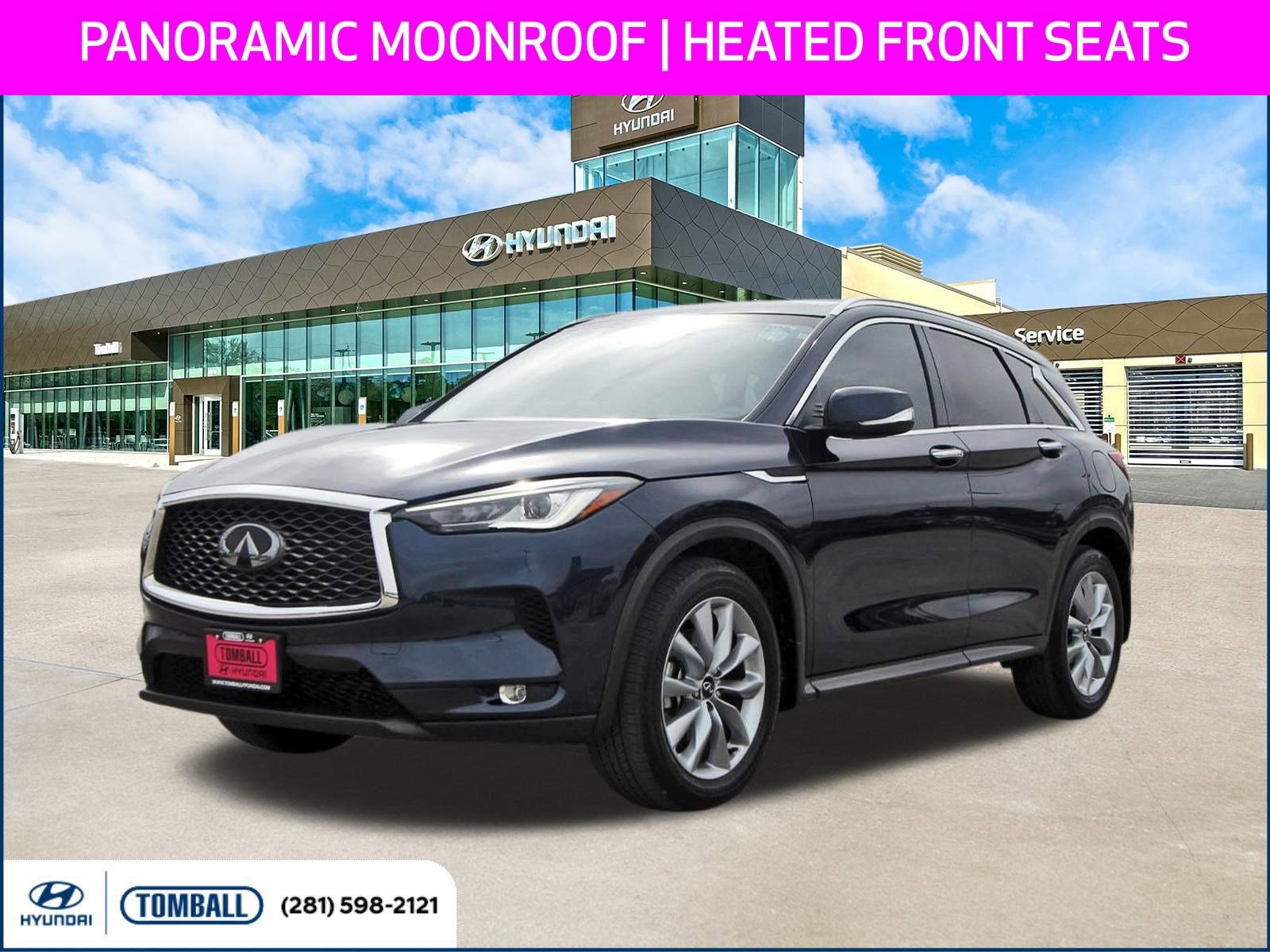 Used 2022 INFINITI QX50 Luxe video 1