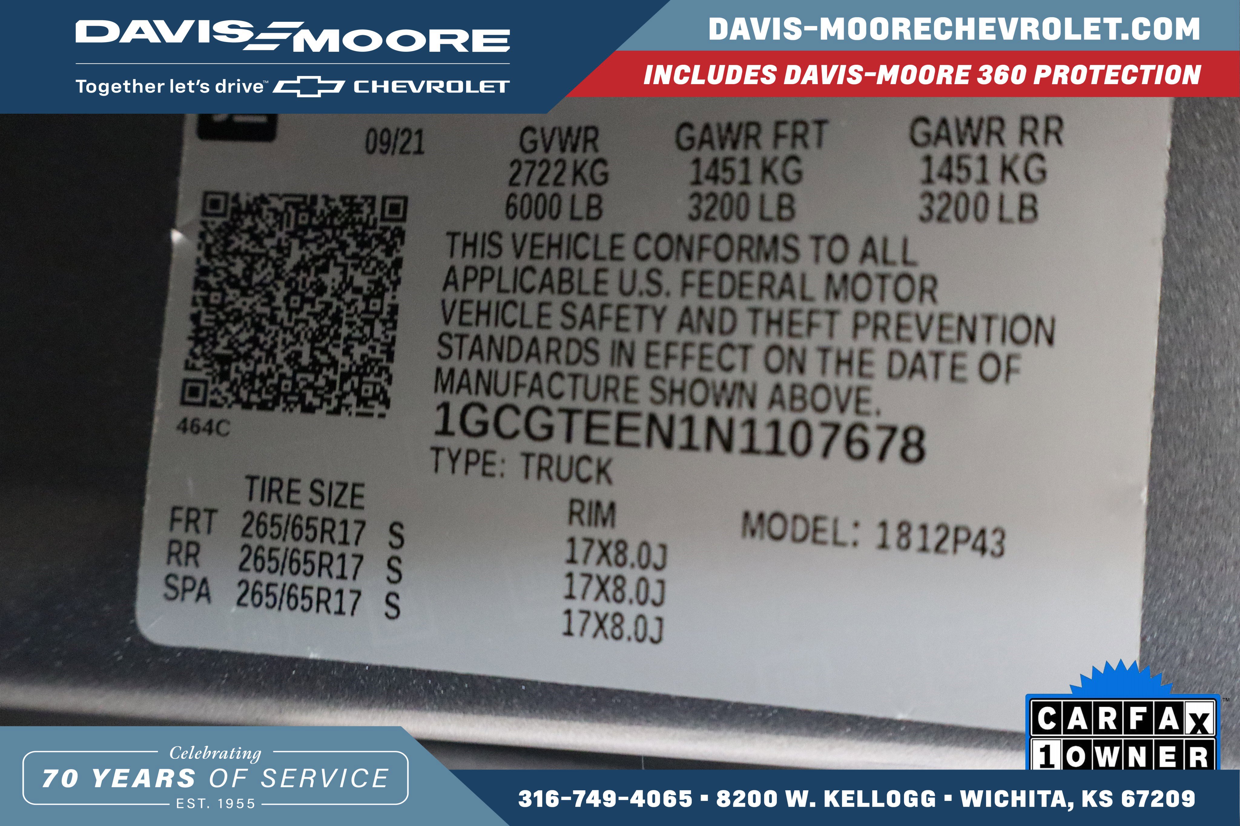 Used 2022 Chevrolet Colorado ZR2