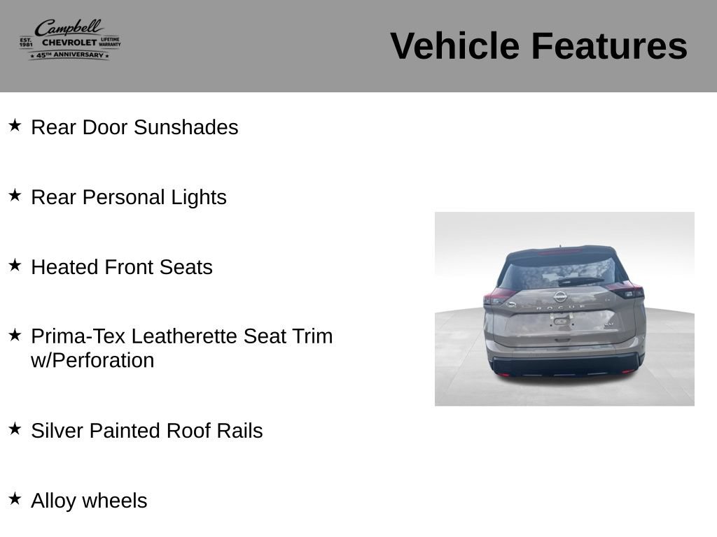Used 2024 Nissan Rogue SV w/ SV Premium Package FWD image 16