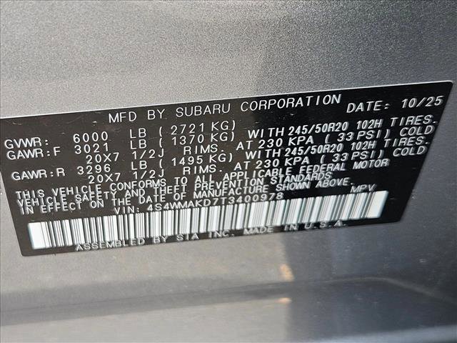 New 2026 Subaru Ascent Touring image 18