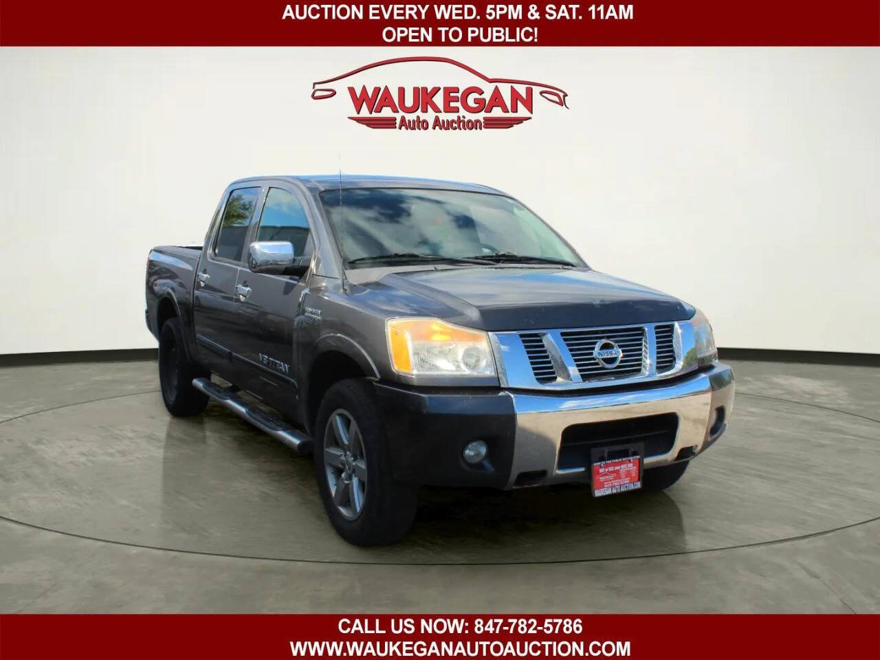 Used 2010 Nissan Titan SE w/ Heavy Metal Edition Pkg AWD/4WD image 3