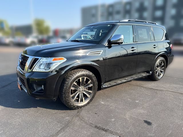 Used 2020 Nissan Armada Platinum w/ Captain's Chairs Package