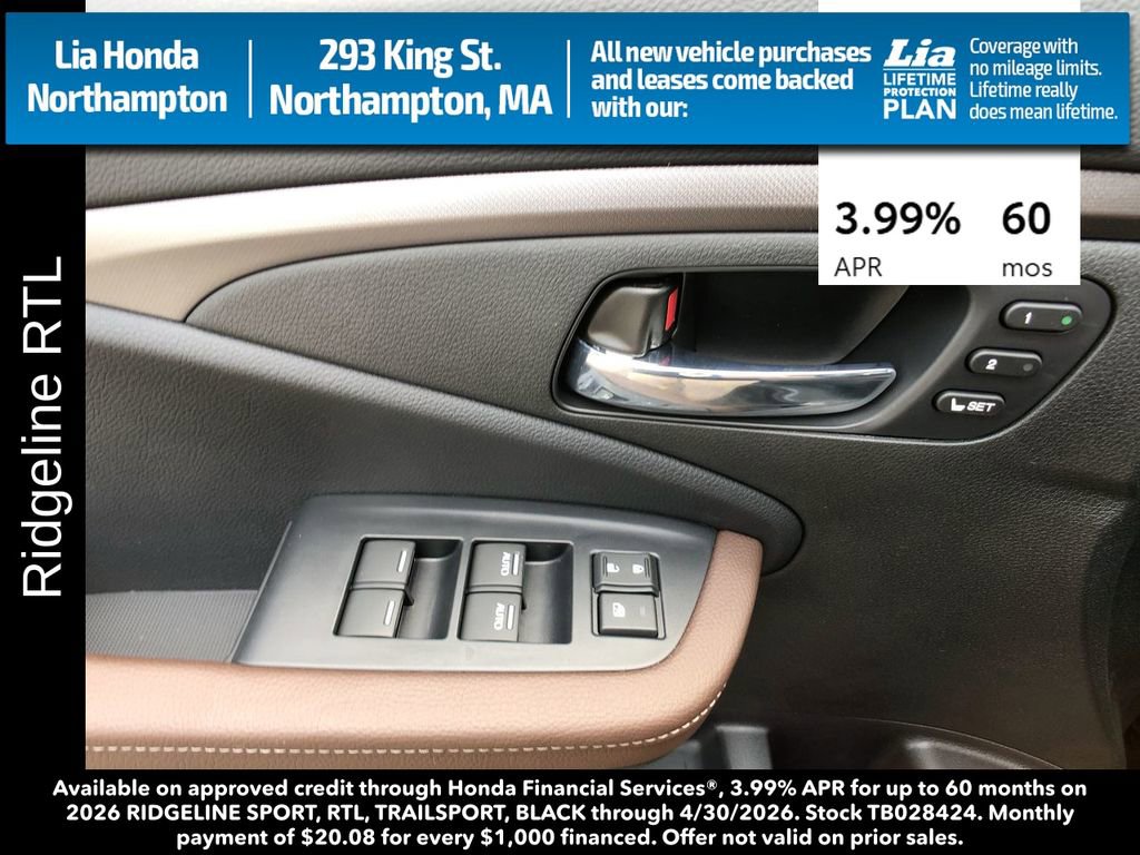 New 2026 Honda Ridgeline RTL image 15