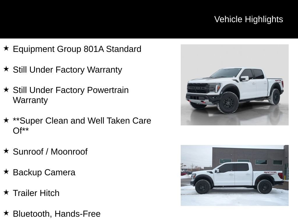 Certified 2024 Ford F150 Raptor image 6