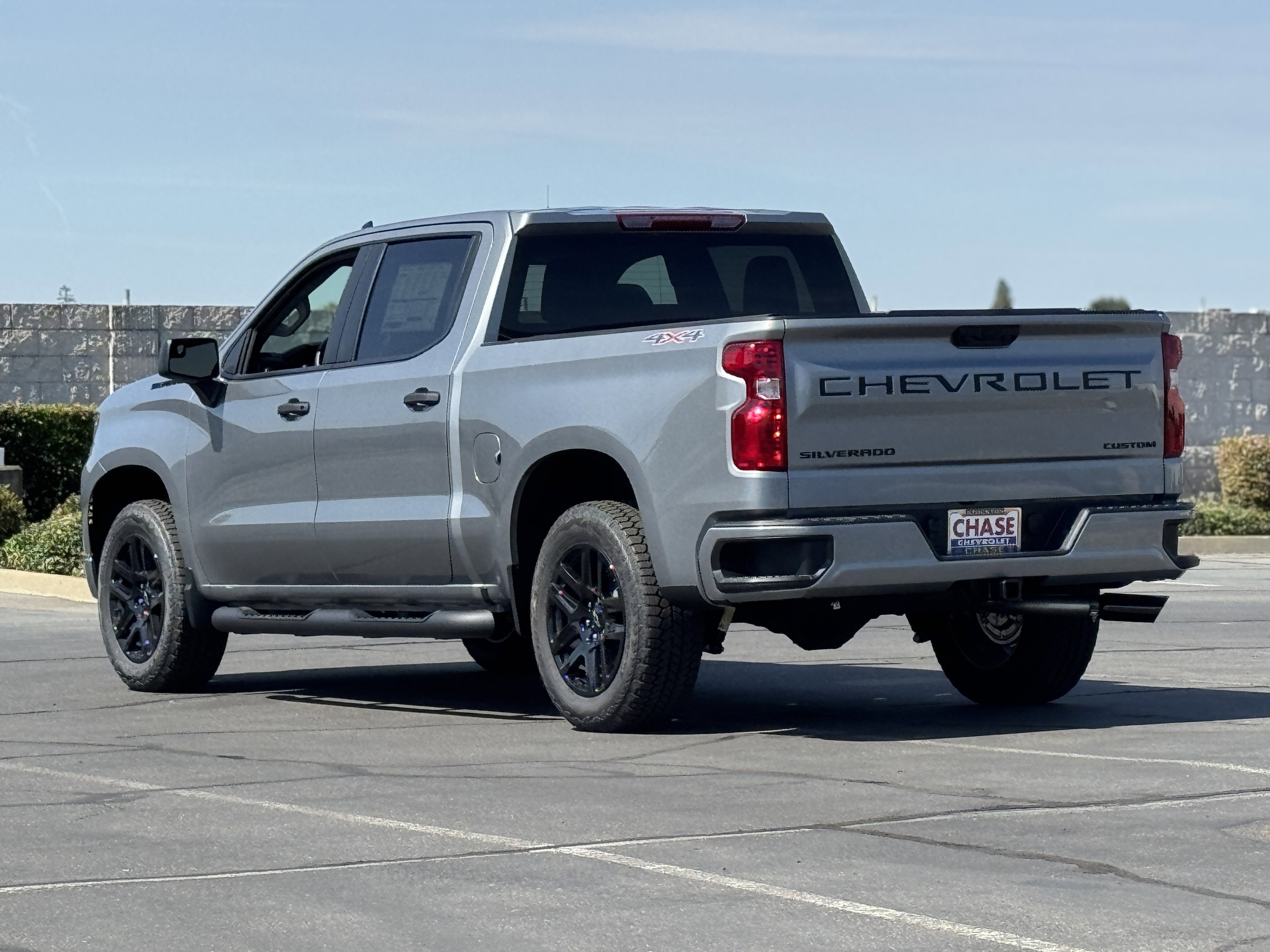 New 2025 Chevrolet Silverado 1500 Custom w/ Turbomax Blackout Package image 4