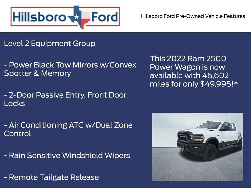 Used 2022 RAM 2500 Power Wagon w/ Level 2 Equipment Group image 6