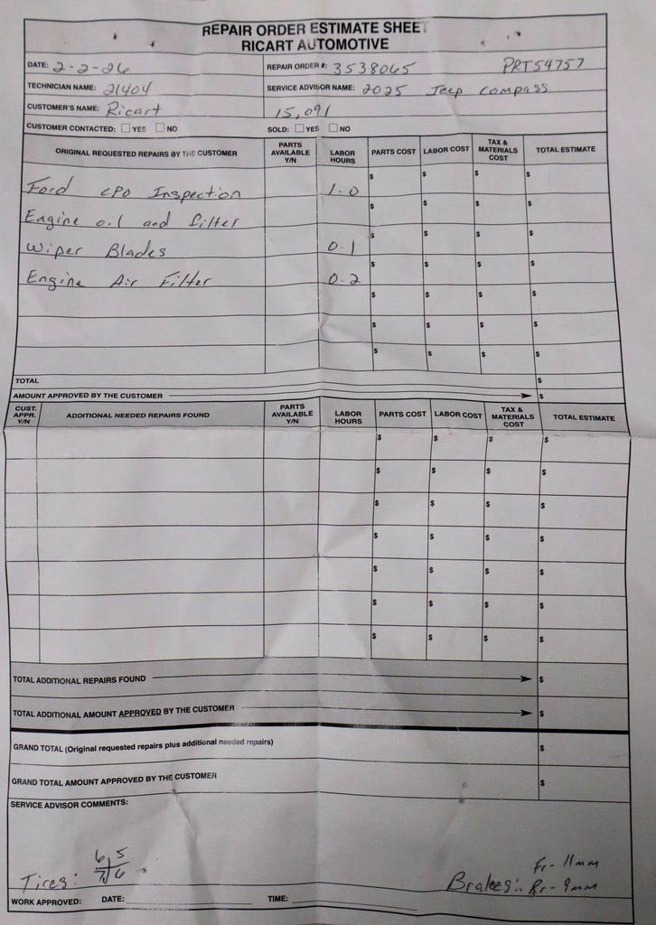 Used 2025 Jeep Compass Latitude image 5