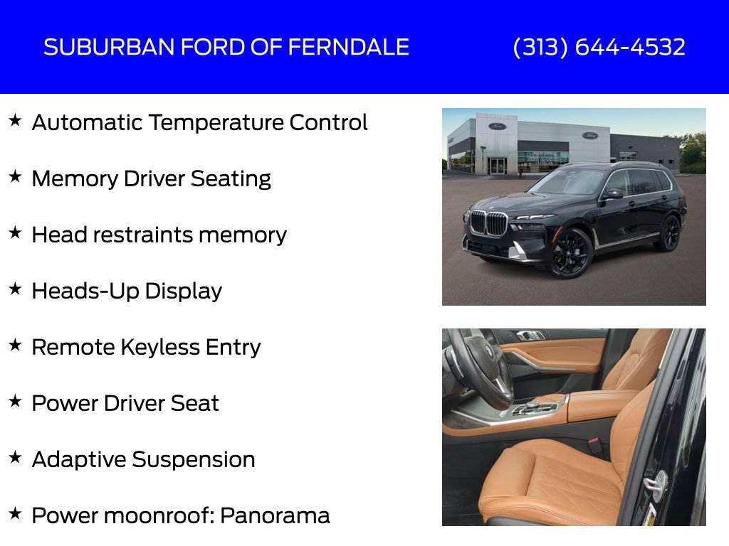 Used 2023 BMW X7 xDrive40i w/ Premium Package image 17