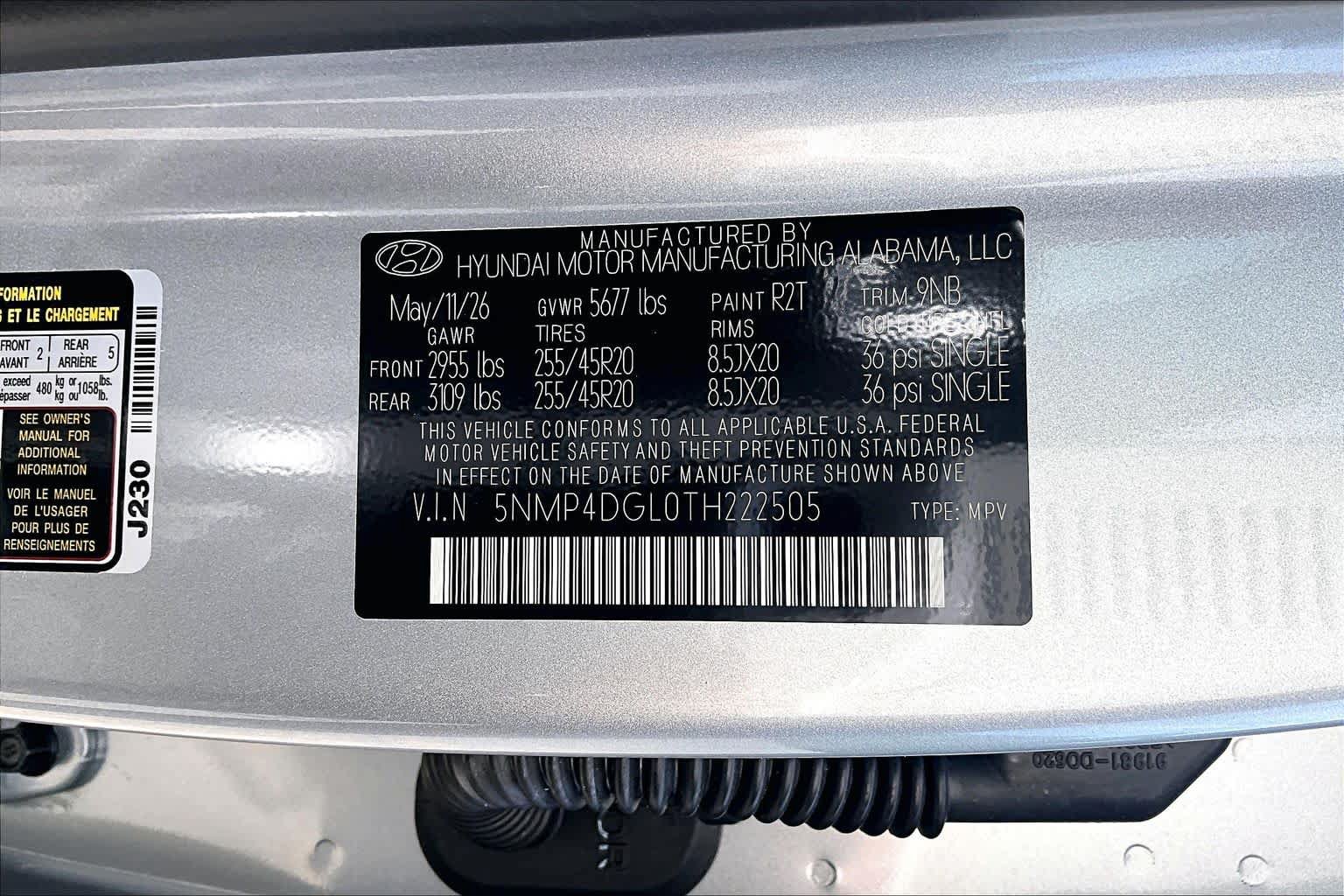 New 2026 Hyundai Santa Fe Limited AWD/4WD image 14