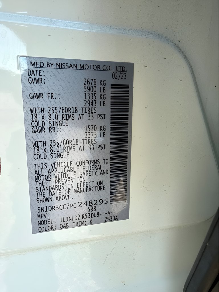 Used 2023 Nissan Pathfinder SL AWD/4WD image 32