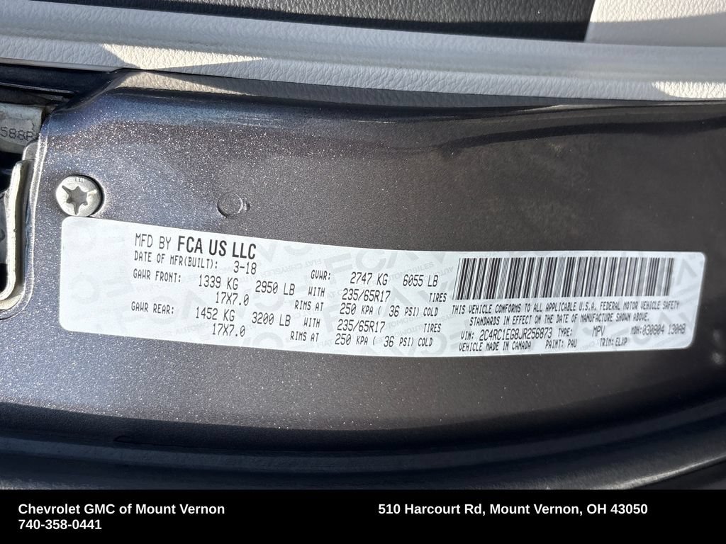Used 2018 Chrysler Pacifica Touring-L Plus FWD image 32