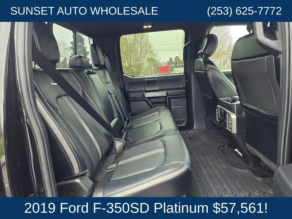Used 2019 Ford F350 Platinum w/ Platinum Ultimate Package image 22
