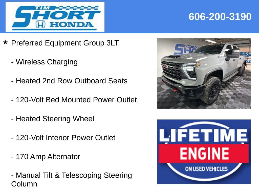 Used 2024 Chevrolet Silverado 2500 ZR2 w/ Technology Package image 16