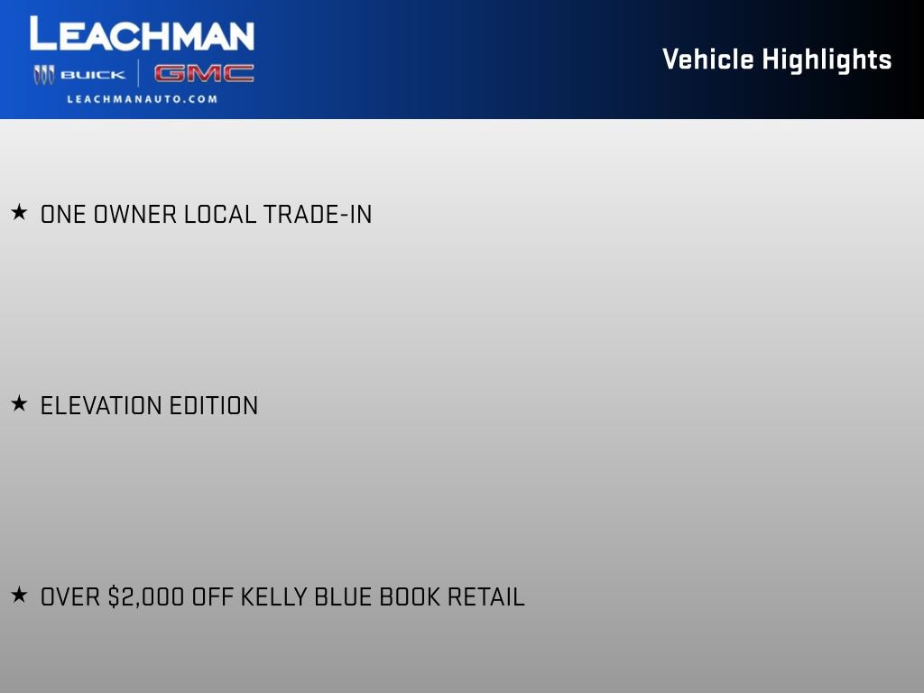 Certified 2023 GMC Acadia SLE w/ Elevation Edition FWD image 4