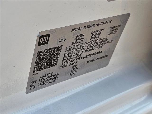 Certified 2025 Chevrolet Silverado 2500 ZR2 w/ Technology Package image 25