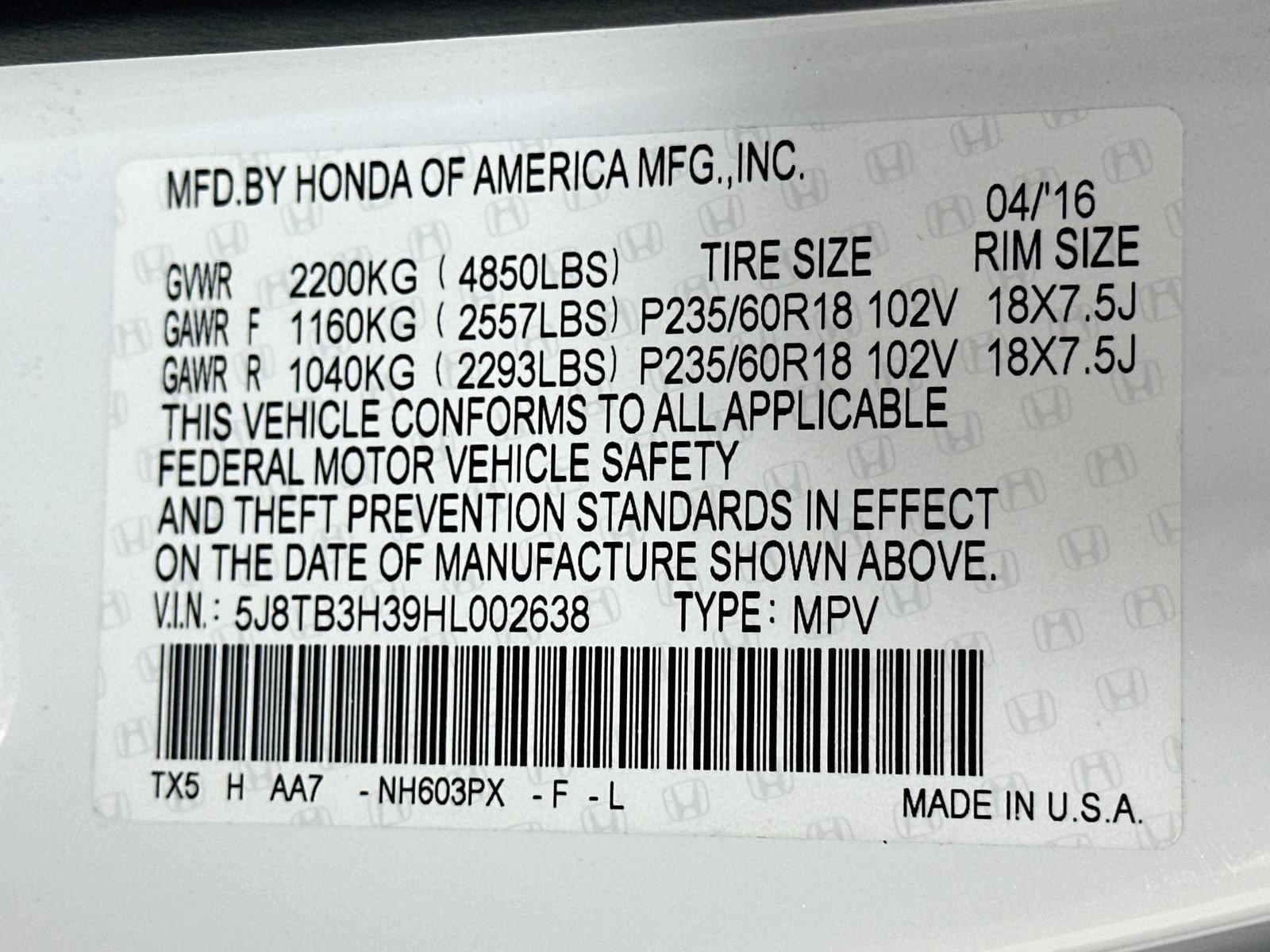 Used 2017 Acura RDX FWD image 47