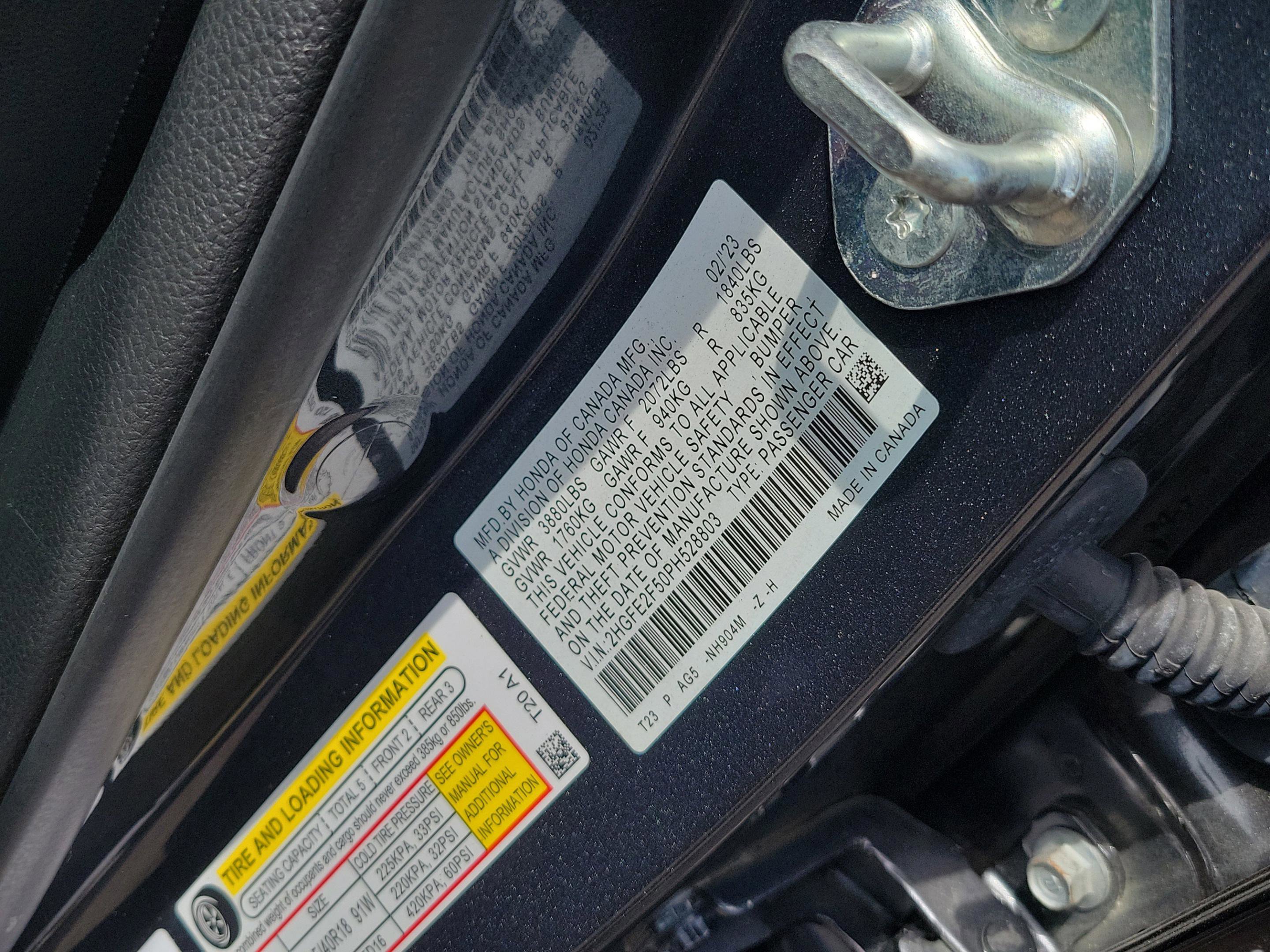 Used 2023 Honda Civic Sport image 32