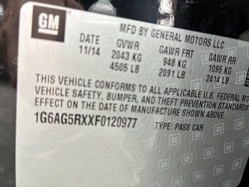 Used 2015 Cadillac ATS 2.0T AWD Sedan image 21