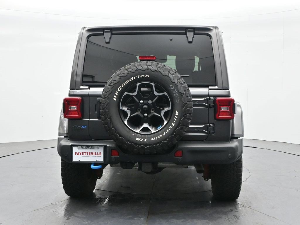 Used 2021 Jeep Wrangler Unlimited Rubicon 4xe w/ Steel Bumper Group AWD/4WD image 6