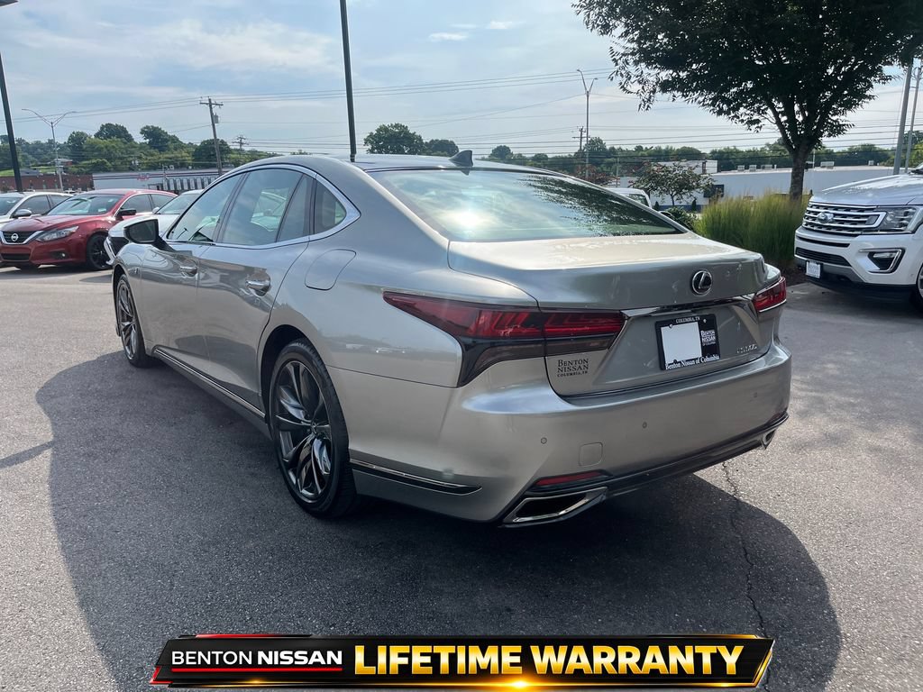 Used 2023 Lexus LS 500 F Sport w/ Cold Weather Package (CK) RWD video 4
