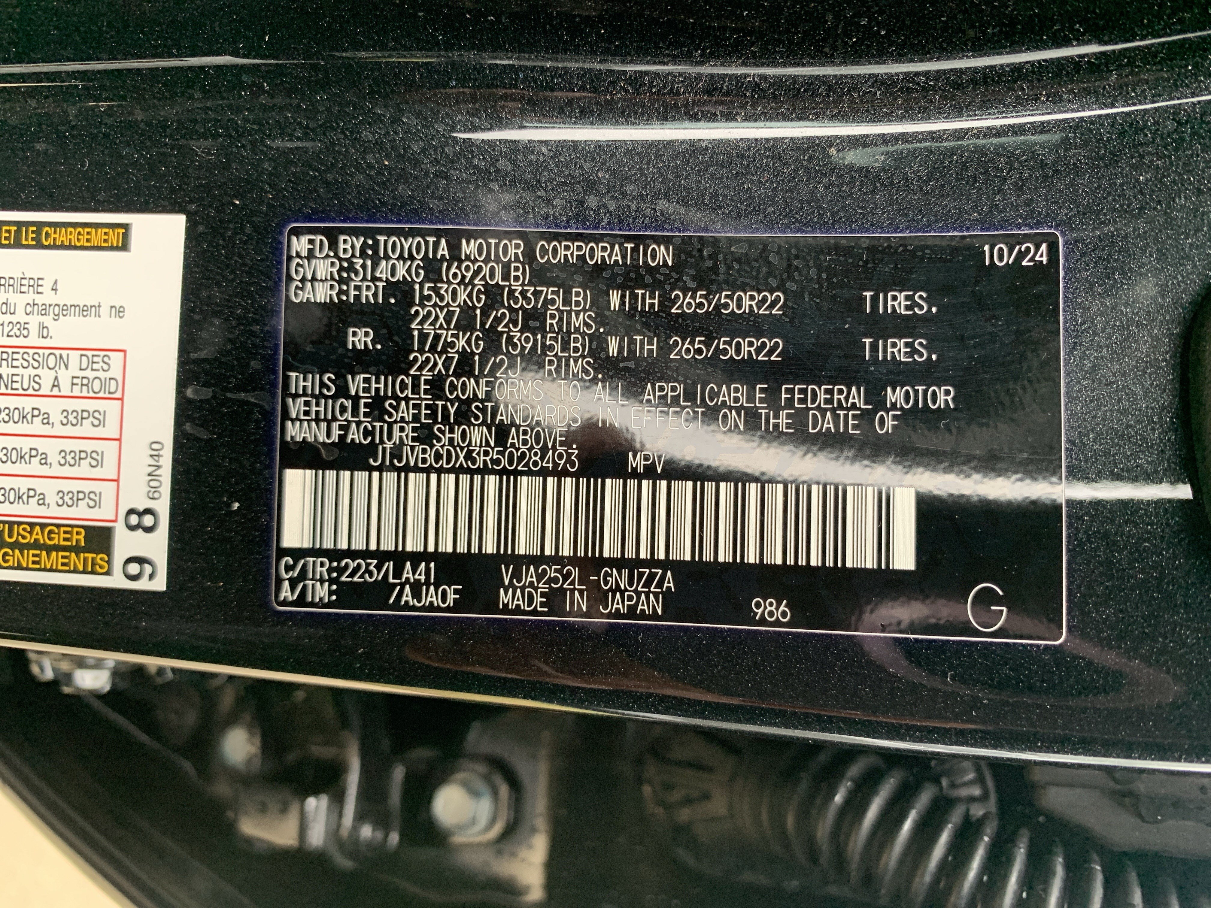 Used 2024 Lexus GX 550 w/ Accessory Package (2T) AWD/4WD image 36