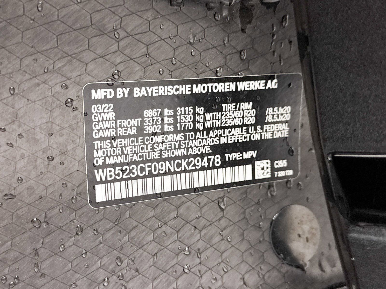 Used 2022 BMW iX xDrive50 w/ Premium Package image 36