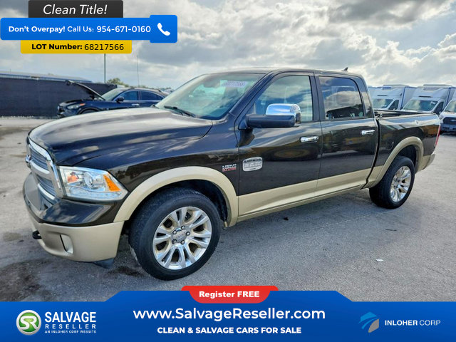 Used 2013 RAM 1500 Laramie Longhorn w/ Convenience Group AWD/4WD image 1