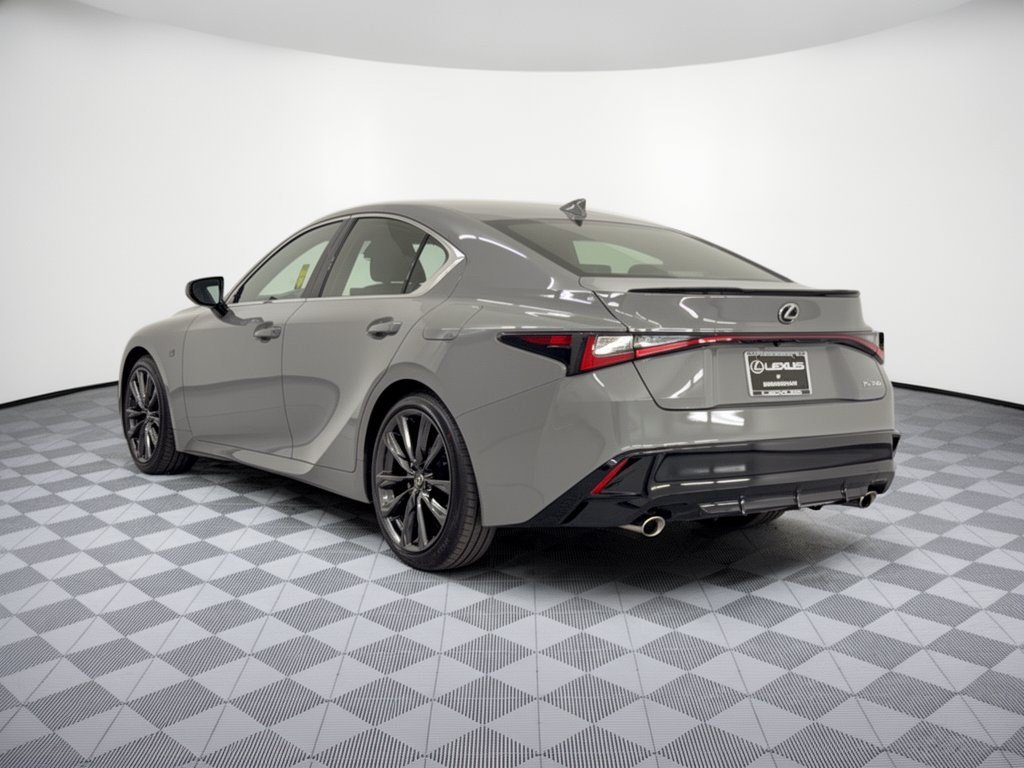 Certified 2025 Lexus IS 350 F Sport w/ Accessory Package RWD image 3
