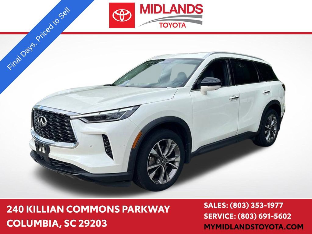 Used 2023 INFINITI QX60 Luxe w/ Performance Audio Package AWD/4WD image 1