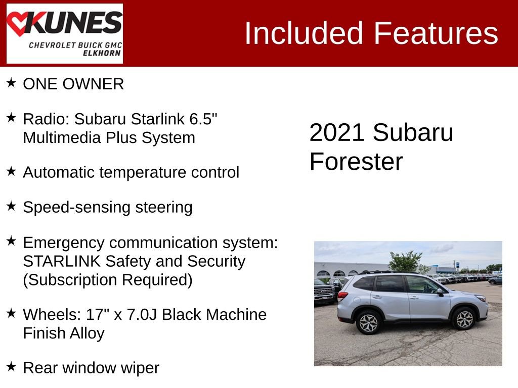 Used 2021 Subaru Forester Premium image 3