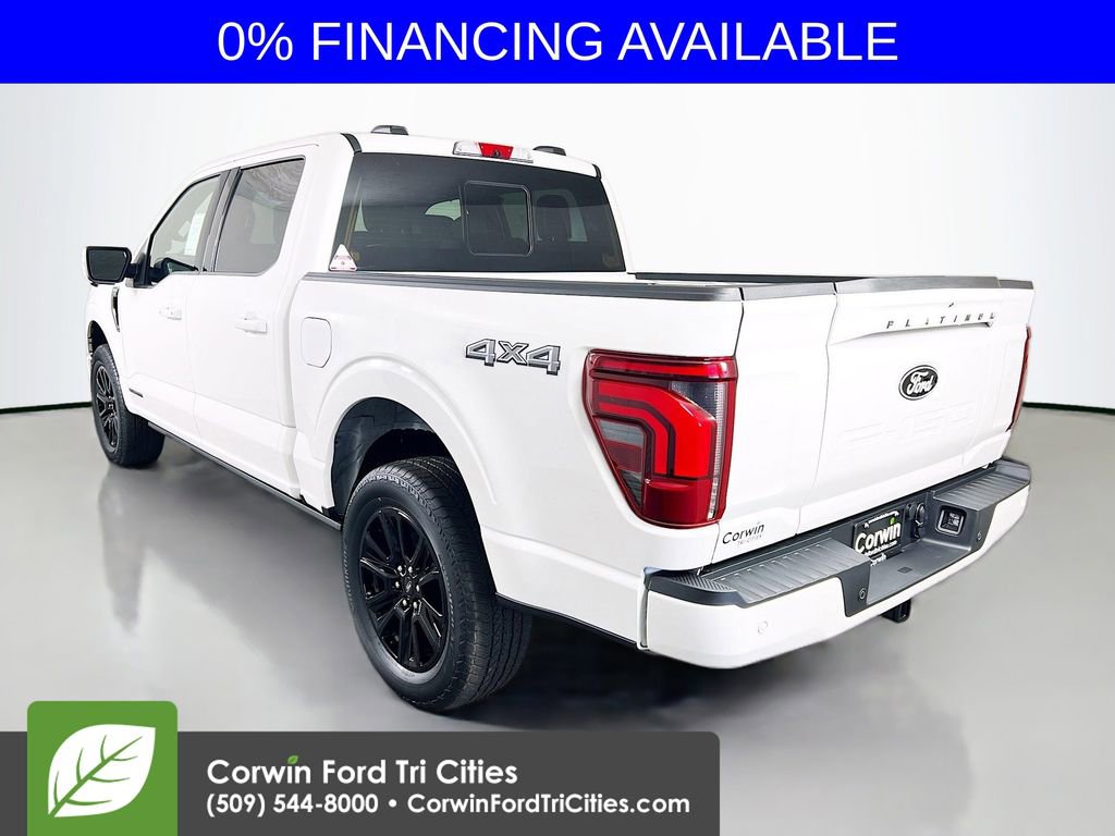 New 2025 Ford F150 Platinum w/ Equipment Group 702A High image 11