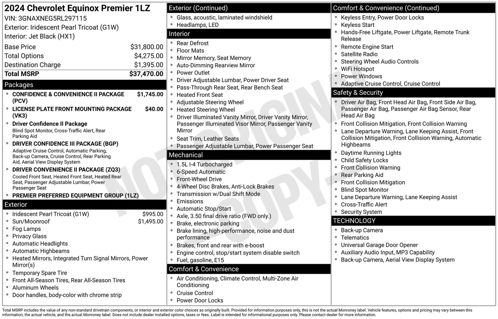 Certified 2024 Chevrolet Equinox Premier FWD image 15