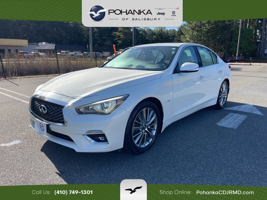 Used 2018 INFINITI Q50 Luxe w/ Essential Package (3.0T Luxe)