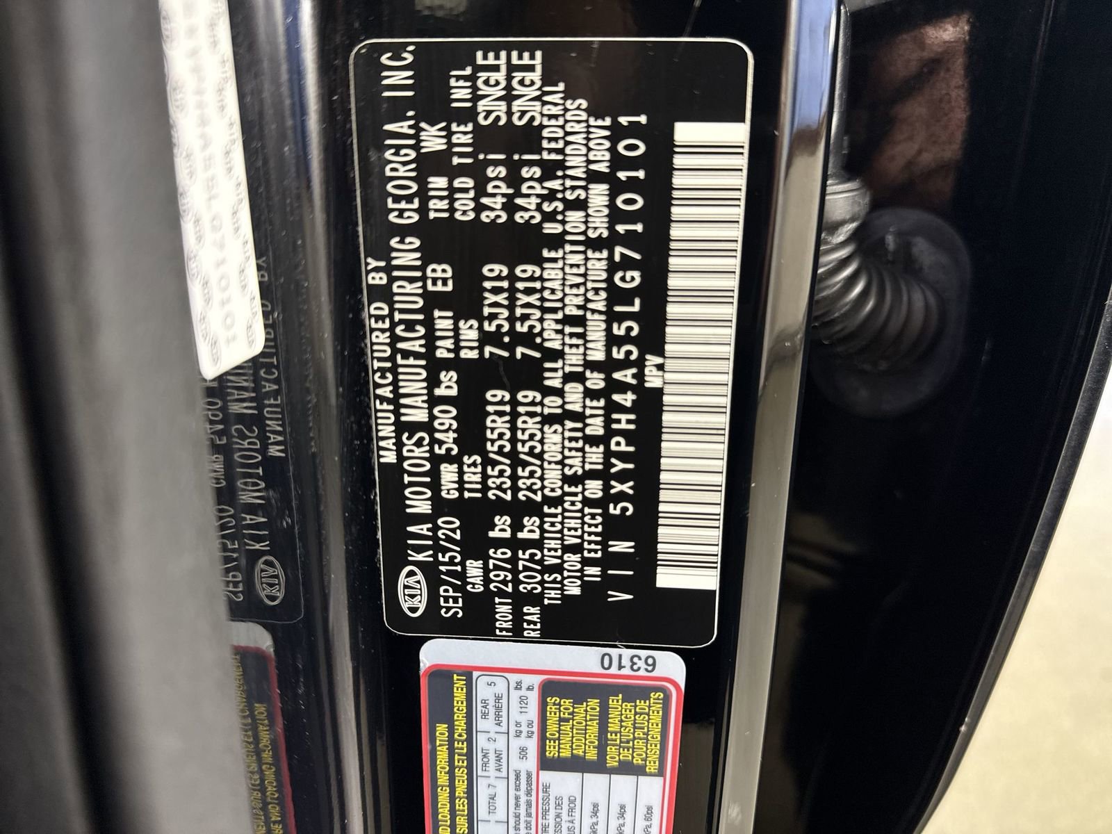 Used 2020 Kia Sorento EX image 37