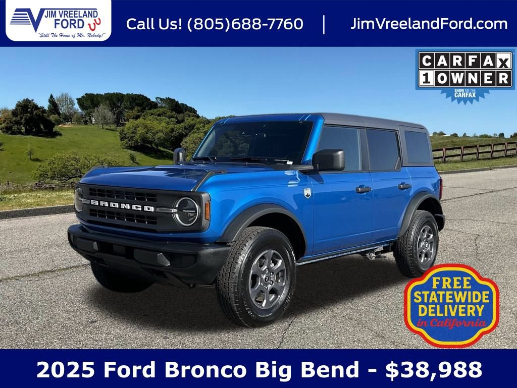 Used 2025 Ford Bronco Big Bend image 1