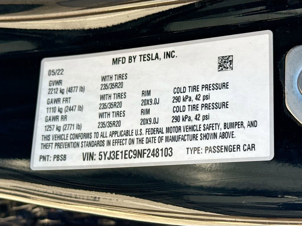 Used 2022 Tesla Model 3 Performance image 40