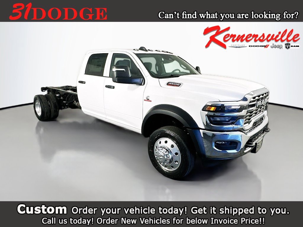 New 2026 RAM 4500 Tradesman w/ Chrome Appearance Group