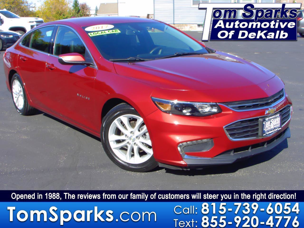 Used 2017 Chevrolet Malibu LT w/ Leather Package FWD image 1