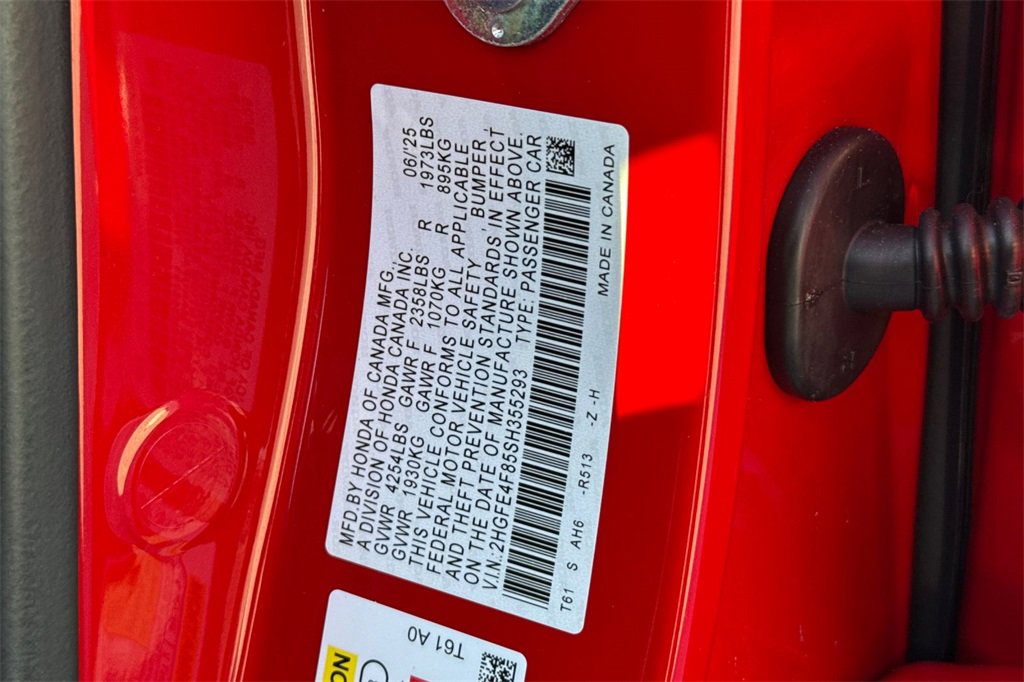 Certified 2025 Honda Civic Sport image 26